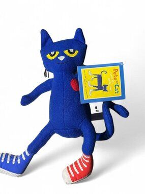 Pete the Cat Doll I Love My White Shoes 14”Inches Merry Makers 2010